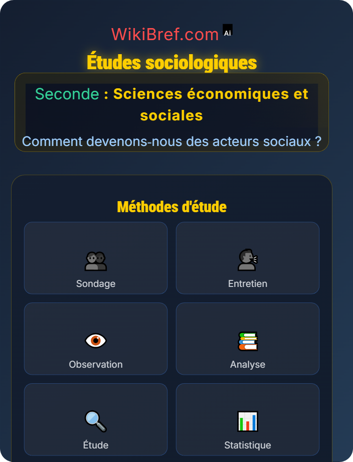 Études sociologiques Genre et milieu social dans la socialisation