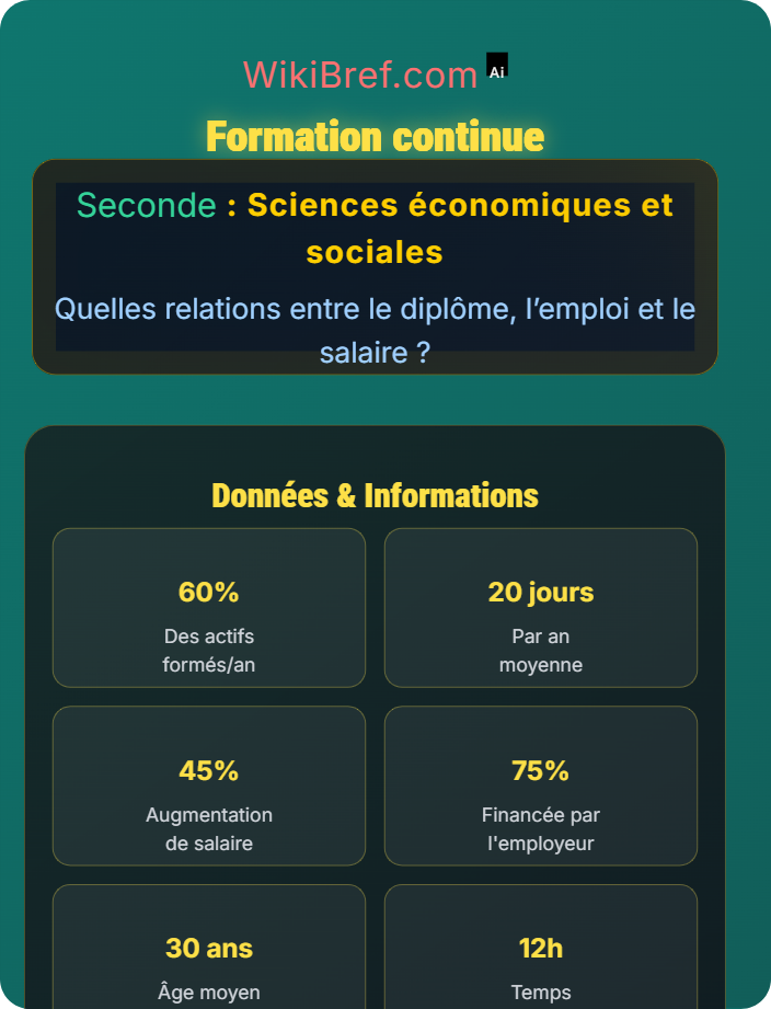 Formation continue Transitions et mobilités professionnelles