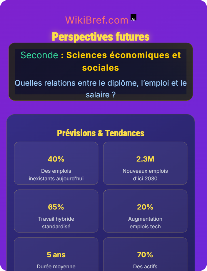 Perspectives futures Transitions et mobilités professionnelles