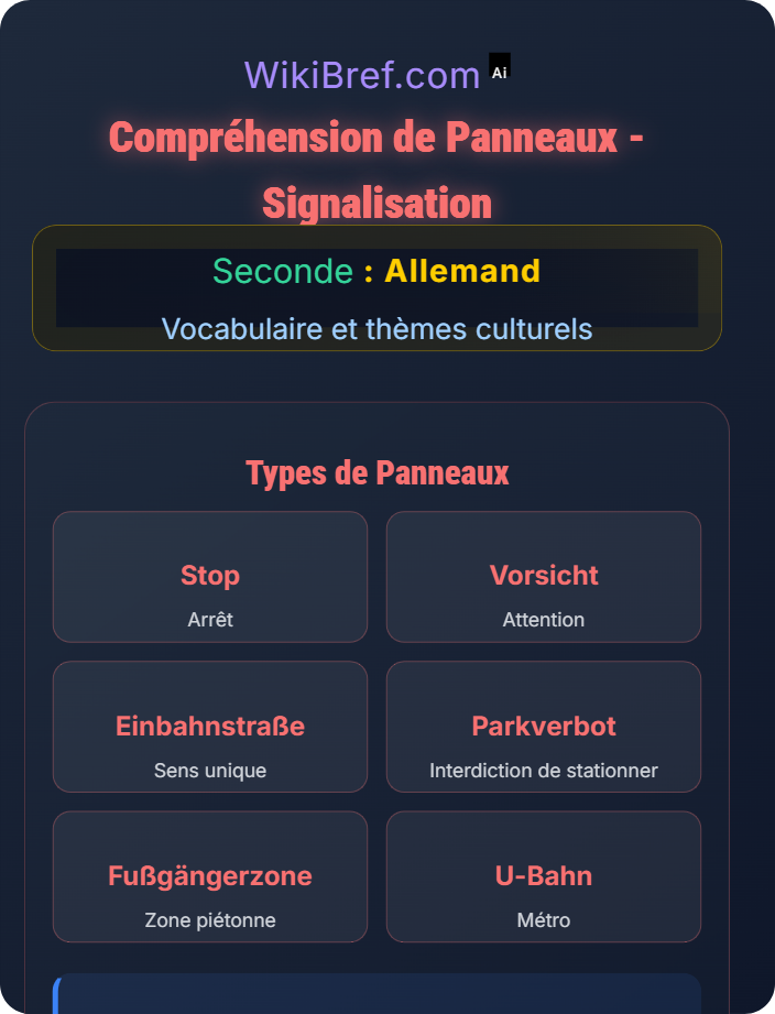 Compréhension de panneaux Actualités et médias