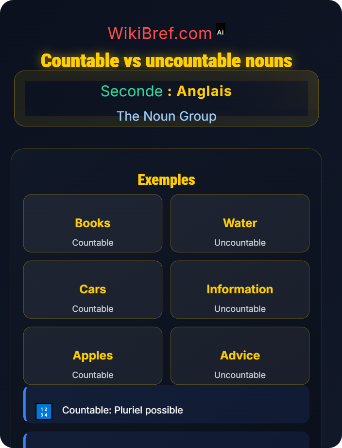 Countable vs uncountable nouns Determiners and Articles