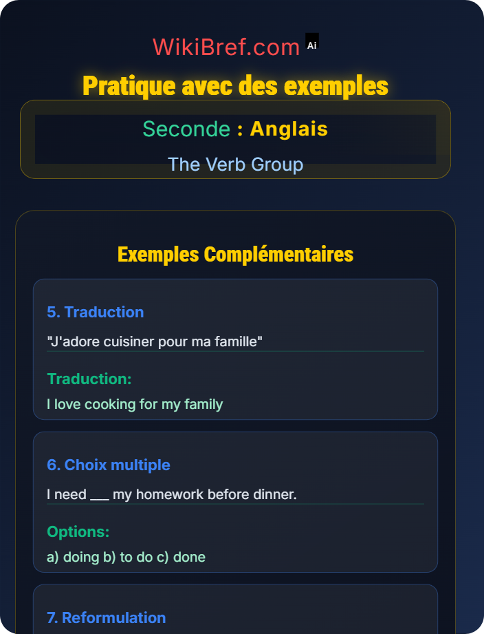 Practice with examples Infinitive and Gerund Forms
